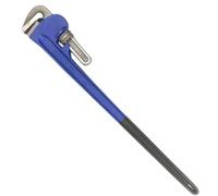 Dunnet Tools Stilsons - Llave de tubo de 48 pulgadas, herramientas y equipos de fontanería de alta resistencia de acero al carbono, llave ajustable para fontaneros, mandíbulas de dientes grandes,