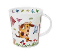 Dunoon Caingorm - Taza de porcelana fina con diseño de gatos o perros (CA-HANO-Dogs)