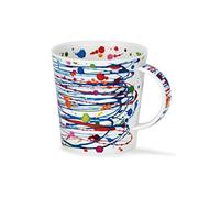 Dunoon Cairngorm - Taza de porcelana fina, color azul