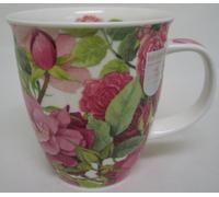 Dunoon Chartwell Dark Nevis - Taza, diseño de flores