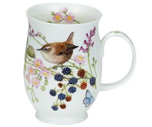 DUNOON Hedgerow Birds - Taza, diseño de rey cercado