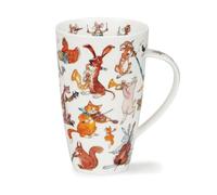 Dunoon Henley - Taza de porcelana fina (0,6 L), diseño de Cradsh Bang Wallop!