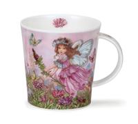 Dunoon Lomond - Taza de porcelana fina, diseño de hadas (lila)