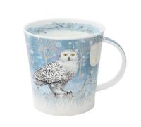Dunoon Mugs Cairngorm Moonlight - Taza de Navidad, diseño de búho, CA-MOOL-OW