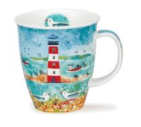 Dunoon Nevis NE-BETS-Light House - Taza de porcelana fina (0,48 L)