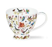 Dunoon Skye Secret - Taza de madera de porcelana fina, 0,45 litros, forma de taza de café