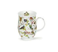 Dunoon Suffolk Secret Woodland Birds - Taza de porcelana (porcelana), diseño de pájaros