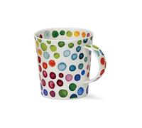 Dunoon Taza de porcelana de hueso con diseño de puntos calientes en forma de Lomond