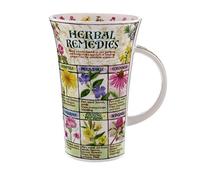 Dunoon - Taza de porcelana fina china, diseño de remedios herbales