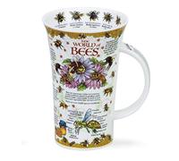 Dunoon Taza de porcelana fina con forma de Glencoe - World of Bees