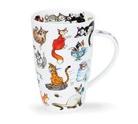 Dunoon Taza de porcelana fina con forma de henley animal World - fabricada en Inglaterra