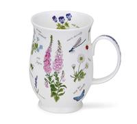 Dunoon Taza de porcelana fina con forma de Suffolk hecha en Inglaterra apta para lavavajillas y microondas, cuaderno de Natures (guante de zorro)