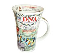 Dunoon - Taza, diseño de ADN con texto en inglés