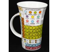 Dunoon - Taza grande, diseño con la tabla periódica