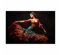 DunPei Impreso en lienzo. Sensual, Una mujer sensual hermoso, clásico, sexy, erótico, imagen de baño, mujer para dormitorio. apartamento, bar, decoración de casa de playa.（naranja-70x100cm Sin marco