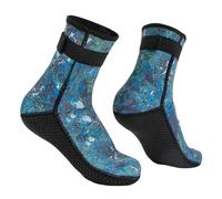 DUNSBY Calcetines Piscina Calcetines de Agua Neopreno 3mm, calcetín Buceo, Zapatos Traje Antideslizantes, Calzado, Aleta, Prueba Arena, Voleibol Playa, natación(Camouflage Green,XL)