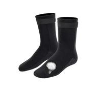 DUNSBY Calcetines Piscina Calcetines de Buceo 5 mm, Traje Neopreno 3, Botines Playa for Surf acuático, Aleta natación Antideslizante, Arena(3MM Black,XL)
