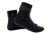 DUNSBY Calcetines Piscina Calcetines de Neopreno 3 mm for Mantener el Agua Caliente, Arena, Traje Antideslizante, Deporte, natación, Surf(Color1,3XS(34-37))