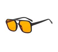 DUNSBY Gafas de Sol Retro Square Aviation Sunglasses | 1PC Women Men Stylish Big Frame Sun Glasses Ins