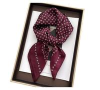 DUNSBY PañUelos Seda Bufanda cuadrada de satén suave con estampado floral for mujer, 70 x 70 cm, for el cuello, for el pelo(Color4)