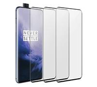 DUNSIHUI Paquete de 3 protectores de pantalla para One-Plus 7 Pro, dureza 9H, cobertura completa para One-Plus 7 Pro, película protectora de vidrio templado