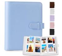 DUNSOO Álbum de fotos con 256 bolsillos para Instax Mini, álbum Polaroid con película Fujifilm Instax Mini, papel fotográfico de zinc Polaroid, papel fotográfico de zinc Kodak, Max compatible con