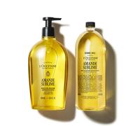 Dúo Aceite de Ducha Almendra 500ml y su Recarga - L'Occitane en Provence