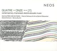 Duo Autrex Voix de Piano - Defossez/Debaecker: Quatre = Onze = = (7)