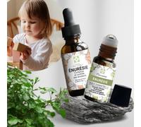 Duo Bach Flowers SIN ALCOHOL y Aceites Esenciales ENURESIE- Para resolver los problemas de orinar en la cama de su hijo