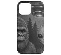 Dúo Bigfoot y Alien Carcasa para iPhone 16 Pro Max