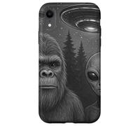 Dúo Bigfoot y Alien Carcasa para iPhone XR