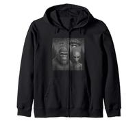 Dúo Bigfoot y Alien Sudadera con Capucha