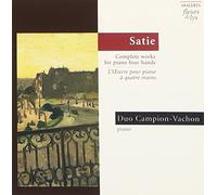 Duo Campion-Vachon - Satie: Complete works for piano four hands