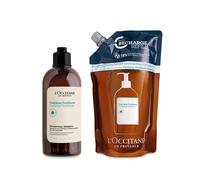 Dúo Champú Frescor Revitalizante 300ml y su Recarga de 500ml. 800 - L'Occitane en Provence