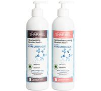 Duo Champú y acondicionador sin sulfato, sin silicona, kit extensor de alisado brasileño, 98% de ingredientes de origen natural, 2 x 500 ml, fabricado en Francia