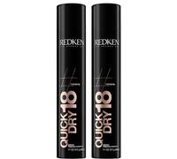 Dúo de brumas Quick Dry Shaping 18 de Redken (2 x 400 ml)