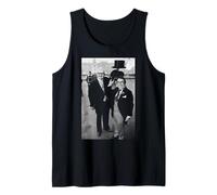 Dúo de Comedia Los Dos Ronnies en el Palacio de Buckingham 1978 Camiseta sin Mangas