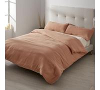 Dúo de Funda nórdica de algodón Brisa Coral - Cama de 150/160 (2 ALM) cm - Cierre con Clips