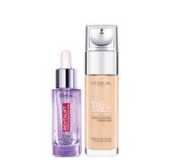 Dúo de sérum y base de maquillaje con ácido hialurónico True Match de L'Oréal Paris - 4W Golden Natural