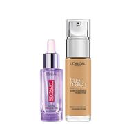 Dúo de sérum y base de maquillaje con ácido hialurónico True Match de L'Oréal Paris - 6W Golden Honey