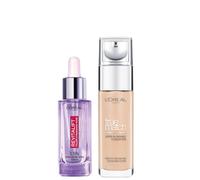 Dúo de sérum y base de maquillaje con ácido hialurónico True Match de L'Oréal Paris - 7W Golden Amber