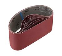 DUO ER 10pcs 910 * 100mm lijadora Correa abrasiva abrasiva Banda abrasiva Tira de carpintería abrasiva Correa abrasiva for Muebles Tablero de Pulido y Pulido (Size : 60#)