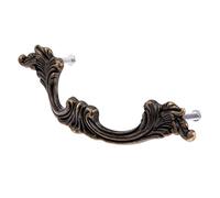 DUO ER 1pc 52 / 86mm Muebles Antiguos manija del gabinete de la Vendimia Pomos y Tiradores Armario cajón de la Cocina de Madera Caja Tire la Perilla (Color : Hole spacing 86m)