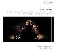 Duo for one : uvres pour violoncelle et piano. Gaponenko.