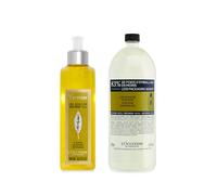 Dúo Gel de Ducha Verbena 500ml y su Recarga de 500ml. 1000 - L'Occitane en Provence