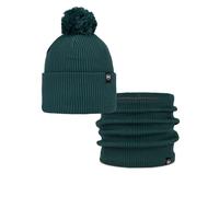 Dúo Pack BUFF® Knitted Gorro Renvi Silversage Verde y Knitted & Fleece Braga de cuello Renvi Silversage Verde Talla única Adulto