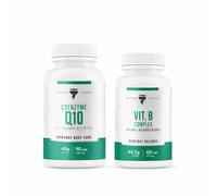 Duo Pack Energía Celular: Coenzyme Q10 + Vitamin B-Complex Trec Nutrition - Máxima Vitalidad y Rendimiento