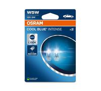 Duo Pack OSRAM W5W AUX Cool Blue Intenso NextGen. 12V W2.1x9.5d 5W 4000K Blister