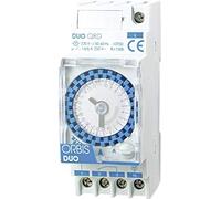 Interruptor horario analógico 2 MOD.DUO QRD 230V