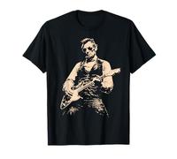 Dúo Retro George Washington & Abe Lincoln Tocando Guitarras Camiseta